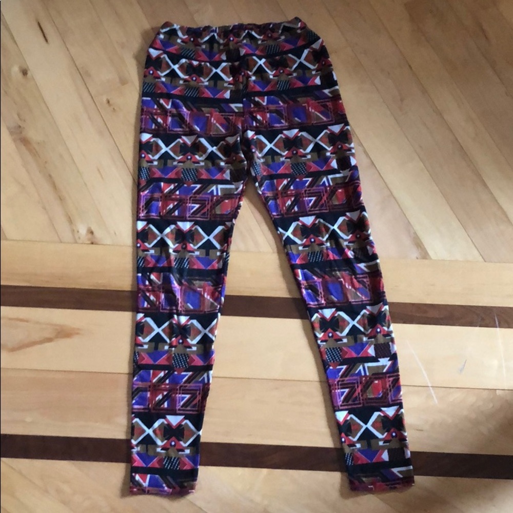 Lularoe leggings with many colors